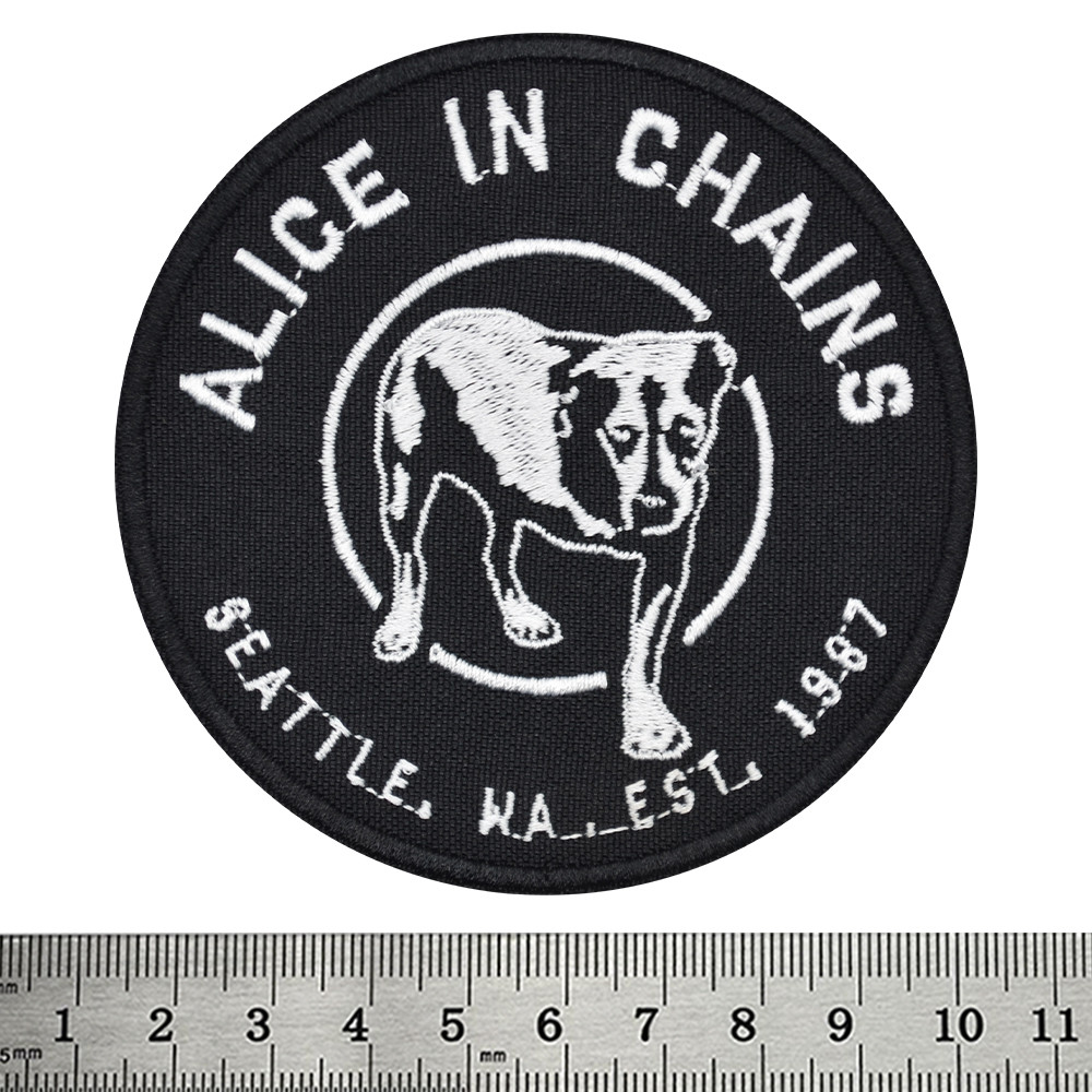 Нашивка Alice in Chains (Seattle WA. EST.1987), фото 1