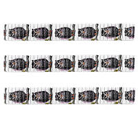 Браслет гумка 1518/1 сова 18 мм