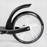Самокат двоколісний алюмінієвий Best Scooter W-17025 Чорний, фото 6