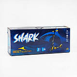Двоколісний алюмінієвий самокат Best Scooter 42011 Shark Біло-малиновий, фото 9