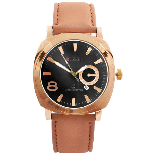 Годинник наручний 7777 Curren Black G-Br