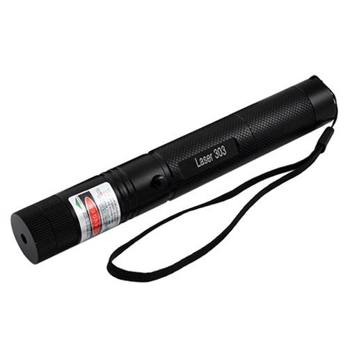 Ліхтар-лазер зелений 303, 1x18650, ЗП 220V, Box