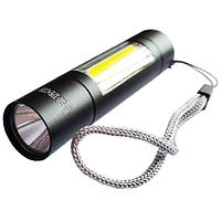 Ліхтар BL-510/1501-XPE+COB, Li-Ion акум., ЗП mircoUSB, Box