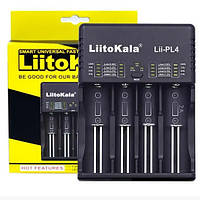 Зарядное устройство LiitoKala Lii-PL4, 4x10440/ 14500/ 16340/ 17335/ 17500/ 17670/ 18490/ 18650/ 22650,