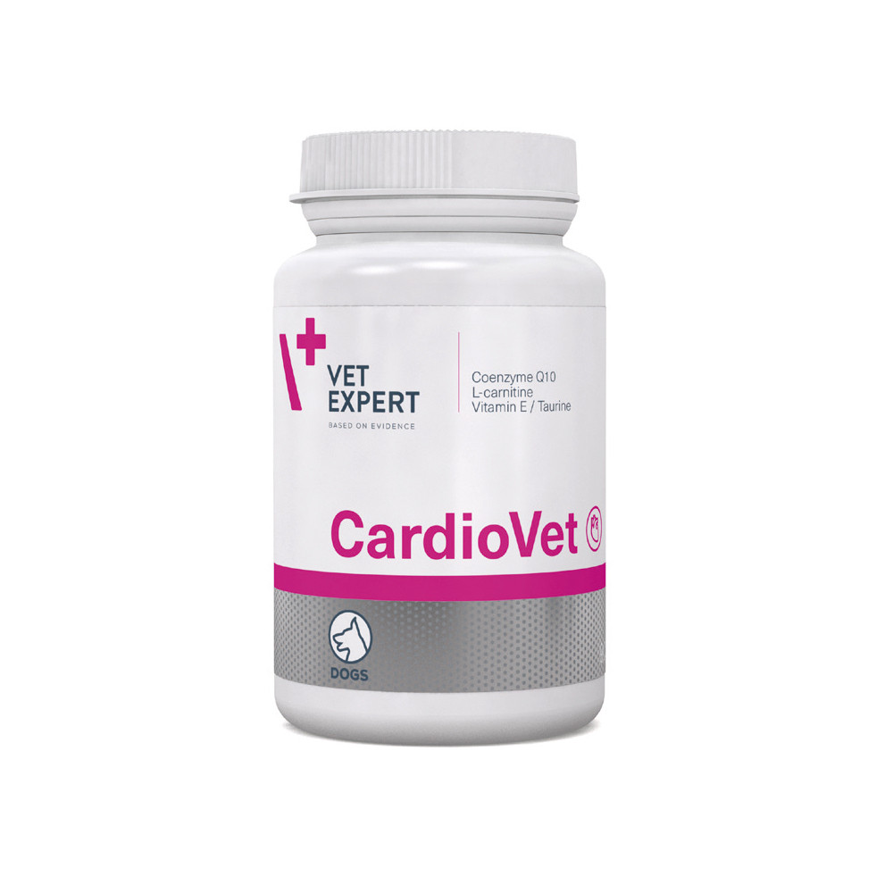 Vet Expert CardioVet (КардіоВет) Харчова добавка для підтримання функції серця у собак, 90 таблеток