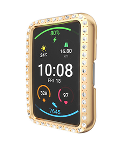 Чохол-бампер DK Пластик Gloss Diamond Full Cover для Huawei Watch Fit (rose gold)