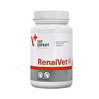 Vet Expert RenalVet (РеналВет) Пищевая добавка для поддержания функции почек у кошек и собак, 60 капсул