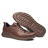 Кросівки Чоловічі Шкіряні Коричневі, фото 2