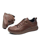 Кросівки Чоловічі Шкіряні Коричневі, фото 4