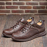 Кросівки Чоловічі Шкіряні Коричневі, фото 8