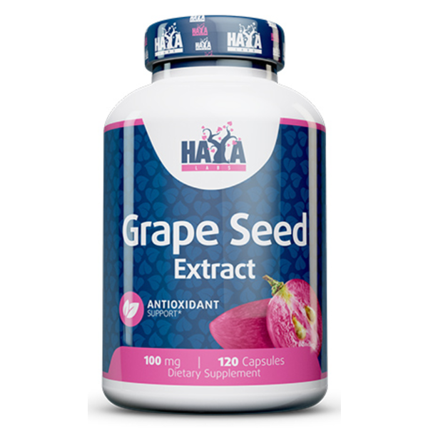 Grape Seed Extract 100 mg Haya Labs, 120 капсул