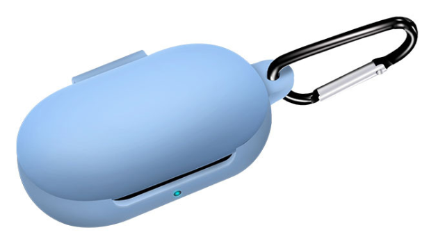 Чохол-накладка CDK Silicone Candy Friendly карабін для Samsung Galaxy Buds Plus (R175) (011385) (lilac)