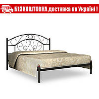 Ліжко металеве двоспальне "Скарлет" ТМ "Метал-Дизайн"