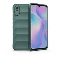 Силіконовий чохол Wavy для Xiaomi Redmi 9A Pine Green