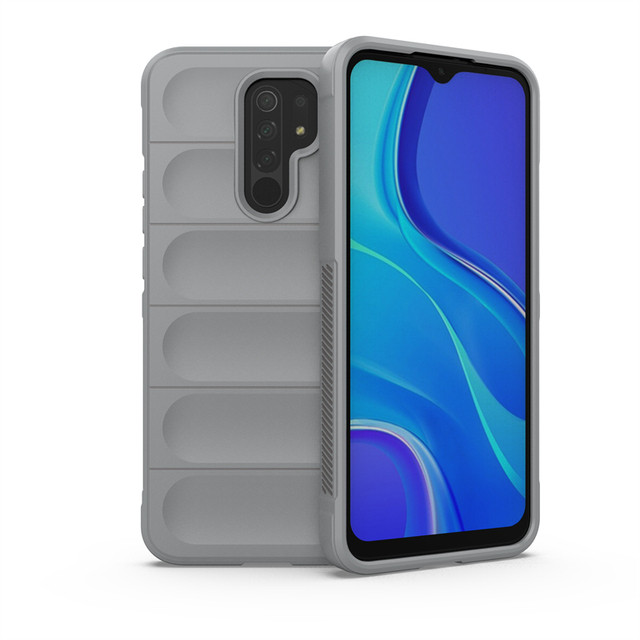 Силіконовий чохол Wavy для Xiaomi Redmi 9 / Poco M2 Silver