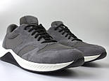 Сірі кросівки сітка замша літні дихаюче чоловіче взуття повсякденне Rosso Avangard ReBaKa Grey Set, фото 7