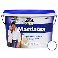 ФАРБА ІНТЕР'ЄРНА ЛАТЕКСНА DUFA MATTLATEX D100, 14 КГ, МАТОВА, БІЛИЙ