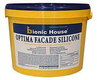 Силиконовая фасадная краска Bionic House Optima Facade Silicone 14 кг