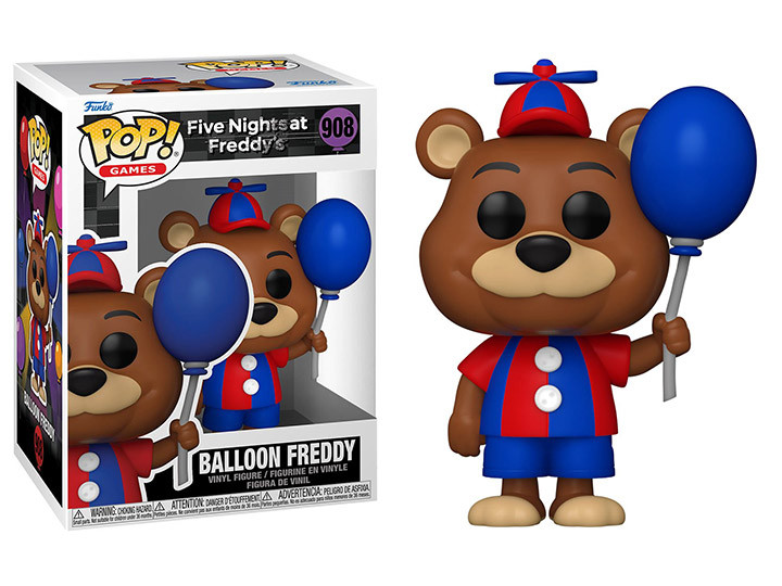 Фігурка Funko Pop Фанко Піп Nights at Freddy's Balloon Freddy П'ять ночей з Фредді 10 см FP NF F 908