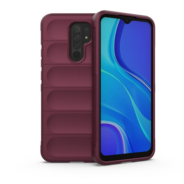 Силіконовий чохол Wavy для Xiaomi Redmi 9 / Poco M2 Fuchsia