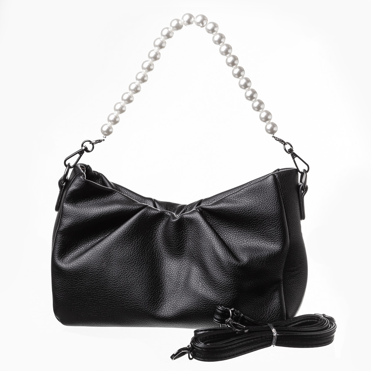 Жіноча сумочка через плече MF 3679 чорна, фото 1