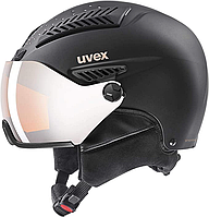 Прочный лыжный шлем унисекс с козырьком uvex hlmt 600 visor