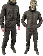 Костюм softshell тактический олива, Военный костюм олива софтшел, Форма НГУ олива, Костюм НГУ/ЗСУ олива