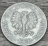 Монета Польщі 10 златих 1960-70 рр, фото 2