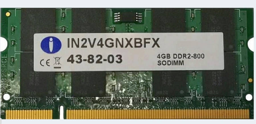 Оперативна пам'ять для ноутбука DDR2 4Gb sodimm PC2-6400s 800MHz, фото 2