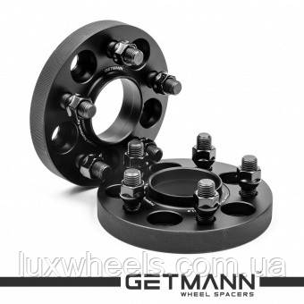 Колеса-протягла-адаптер GETMANN 1 шт. 20 мм PCD 5x108 DIA 63.4 зі шпильками 12x1.5 для Dodge, Ford, Jaguar,