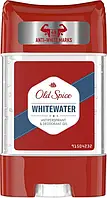 Мужской гелевый дезодорант-антиперспирант стик Old Spice Whitewater прозрачный 70 мл, 48 часов