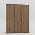 Шафа для одягу розпашна "Дуэт" 1950x1500x520мм Дуб Родос темний, фото 3
