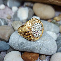 Лев печатка перстень, фото 2