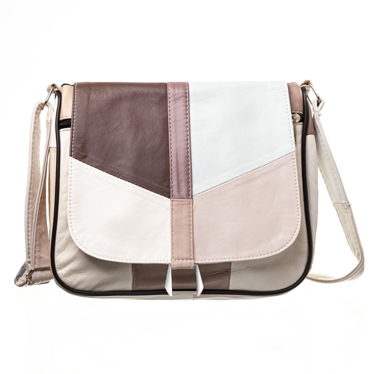 Жіноча шкіряна сумка через плече LT 5620 літні кольори