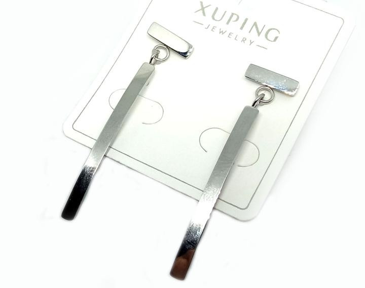 Модні сережки XuPing срібло