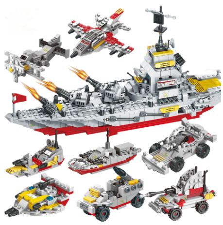 Конструктор LEGO Військовий корабель. 33 в 1.