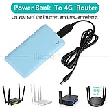 Кабель живлення wi-fi роутера від USB 12V / перетворювач 5 на 12V, фото 5