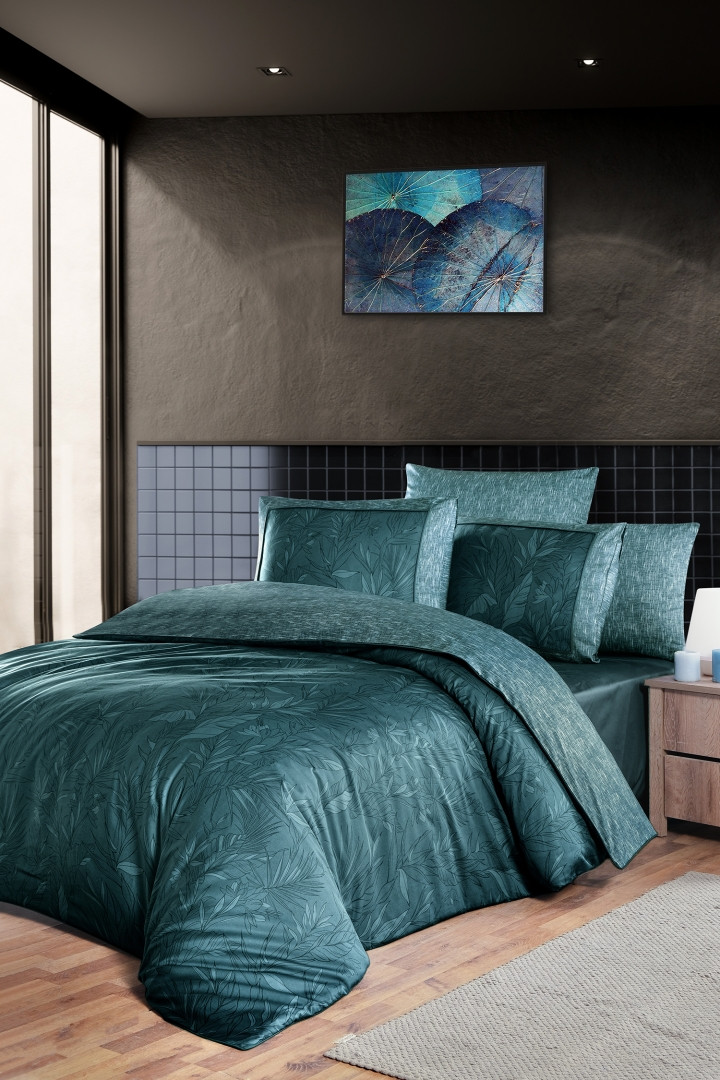 Турецька Постільна Білизна La Roman Premium Satin 300TC Stefan Tapestry 200х220см