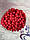 Бусини " Зефірні " 10 мм, червоні  500 грам, фото 2