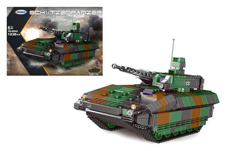 Конструктор танк Бронетранспортер XINGBAO XB-06042 1238 дет