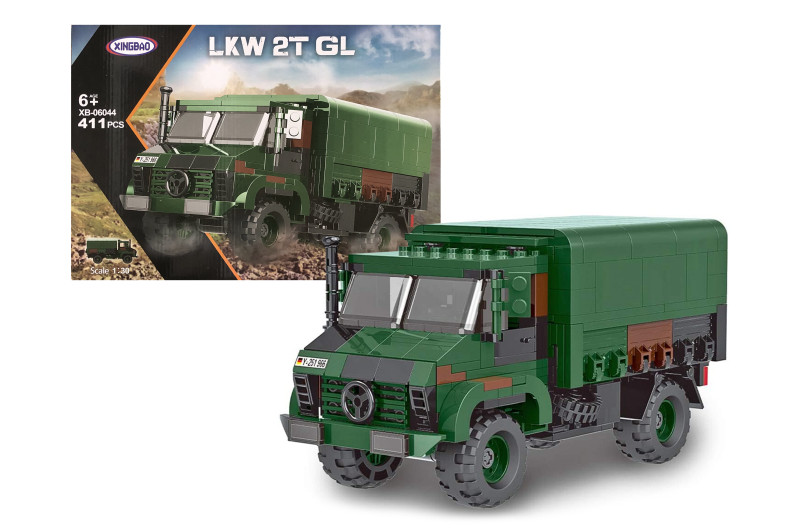 Конструктор Військова вантажівка 411 деталей