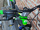 Велосипед Royal 24 DRIVE чорно-зелений 2024, фото 3