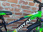 Велосипед Royal 24 DRIVE чорно-зелений 2024, фото 2