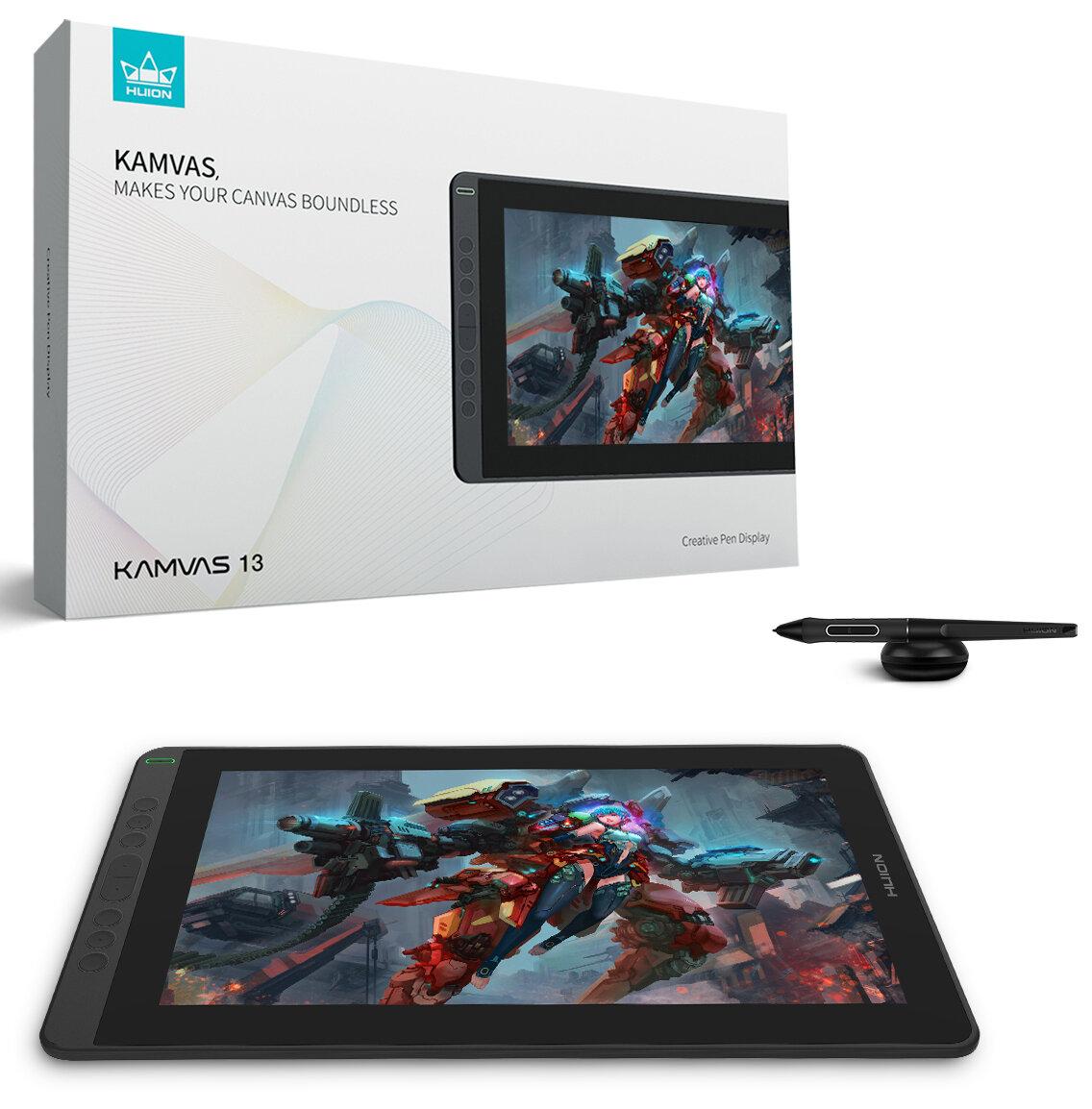 Графічний монітор Huion Kamvas 13 (GS1331) Cosmo Black