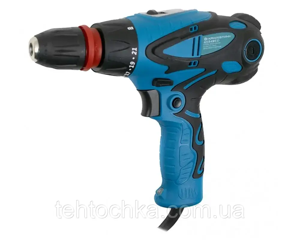 ШУРУПОВЕРТ МЕРЕЖЕВИЙ KRAISSMANN 420 S-EBS 10