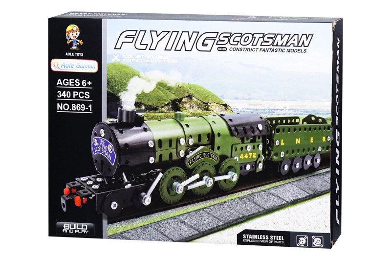 Конструктор металевий військовий бронепотяг 869-1