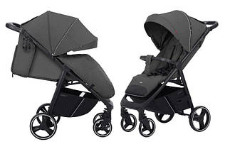 Прогулянкова коляска сіра Carrello Bravo CRL-8512 Lunar Grey