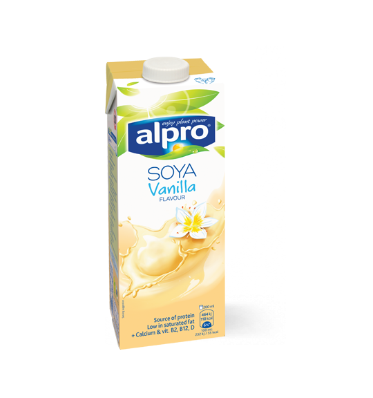 Молоко соєве з ванільним смаком Alpro, 1 л