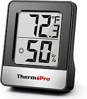 Термогігрометр ThermoPro TP49-B (-30..+60 °C; 10%...99%), чорний