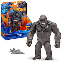 Игровая фигурка Годзилла vs. Kong Конг с истребителем, Kiddisvit 10*15*5 см (35304)